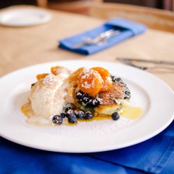Honey Vanilla Poached Apricots