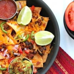 Chili Bacon Nachos