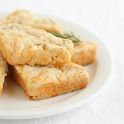 Cheddar and Rosemary Scones