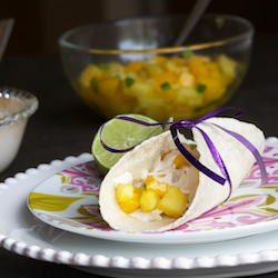 Tilapia Tacos with Fruit Salsa