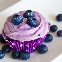 GF Blueberry Cupcakes