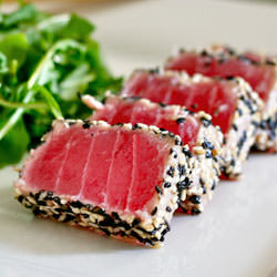 Sesame Crusted Seared Ahi Tuna