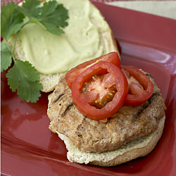 Chicken Chorizo Burger
