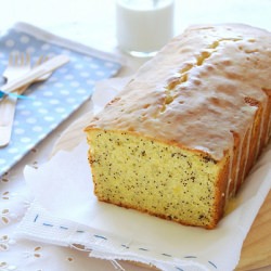 Passion Fruit Poppy Seed Pound Cake