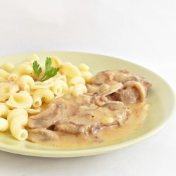 Escalope of Veal w/ Mushrooms