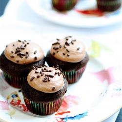 Mini Fudge Cupcakes