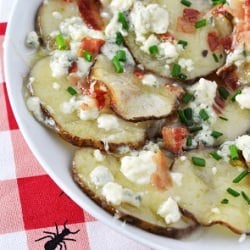 Baked Potato Chip Nachos