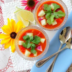 Tomato and Cucumber Gazpacho