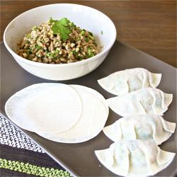 Pork and Peanut Pot Stickers