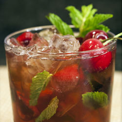 Cherry-Mint Julep