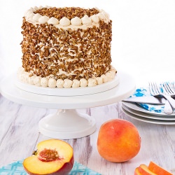 Peach Queen Cake