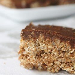 Chocolate Peanut Butter Rice Crisps