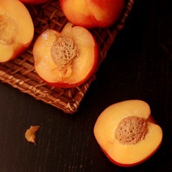 Flaky Tart w/ Peach & Ricotta