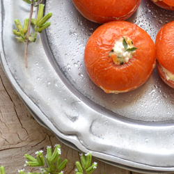 Tomatoes Stuffed w/ Cheese