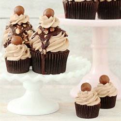 Mocha Crunch Cupcake