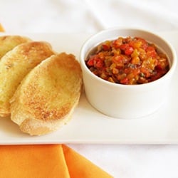 Roasted Bell Pepper Appetizer