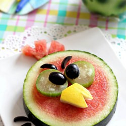 Angry Birds Fruit Salad