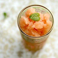Ruby Grapefruit & Campari Granita