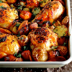 Spanish Chicken with Chorizo
