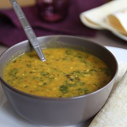 Curried Lentils w/ Swiss Chard