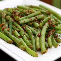 Sesame Soy Green Beans