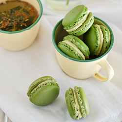 Green Tea Macarons