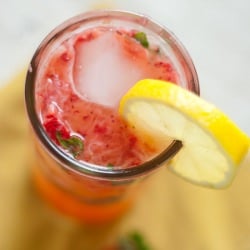 Strawberry Smash Cocktail