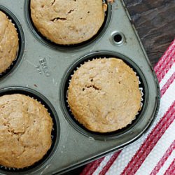 Peanut Butter Banana Muffins