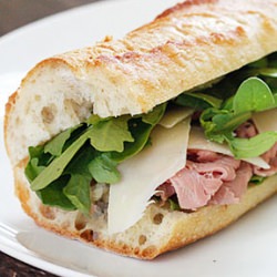 Roast Beef & Arugula Sandwich