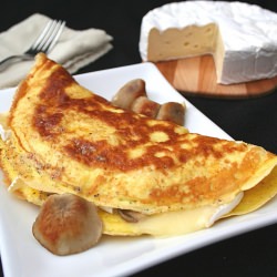 Mushroom Brie Omelet