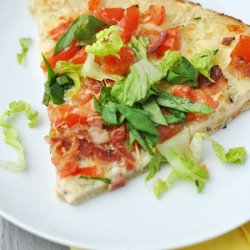 Bacon, Lettuce & Tomato Pizza