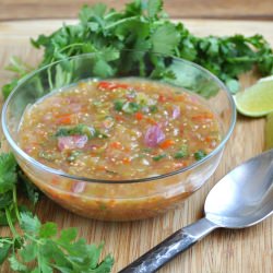 Roasted Tomatillo Salsa