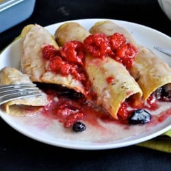 Fruit Enchiladas