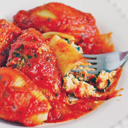 Spinach Stuffed Shells