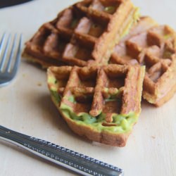 Pandan Waffles