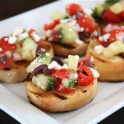 Greek Bruschetta