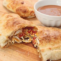 BBQ Chicken Calzones
