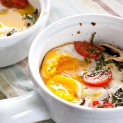 Veggie Baked Eggs