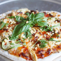 Thai Chicken Pizza