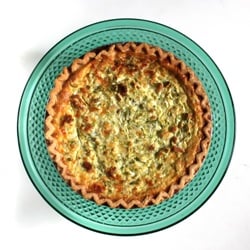 Zucchini Pie with Bacon