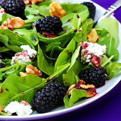 Spinach Blackberry Salad