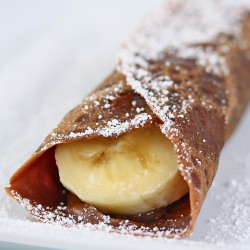 Chocolate Nutella Banana Crepes