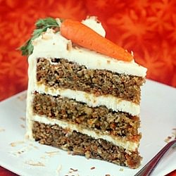 Banana Coconut Carrot Cake