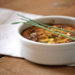 Clafoutis with Tuna