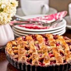 Spiced Strawberry Tart