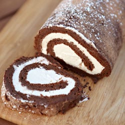 Gluten Free Chocolate Cake Roll