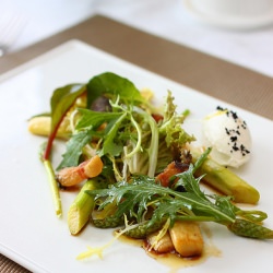 Grilled Asparagus Salad