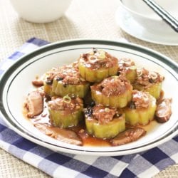 Braised Stuffed Bitter Melon