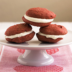 Red Velvet Whoopie Pies