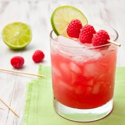 Fresh Raspberry Margaritas